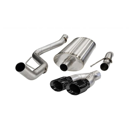 Corsa Exhaust 6.2L Raptor Tips - Black C1M-14387BLK